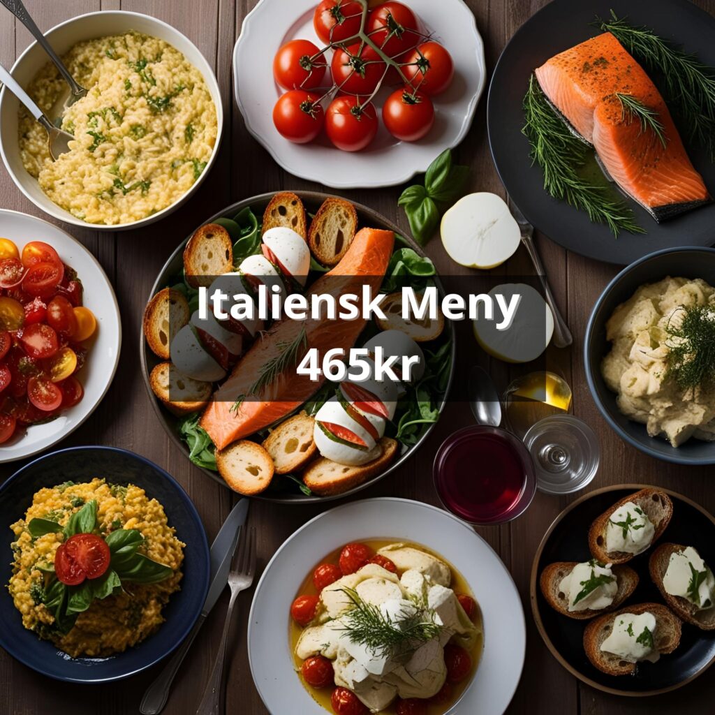 kvalviks catering italiensk meny